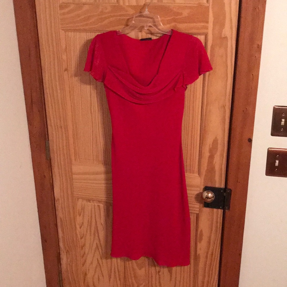 Red dress
